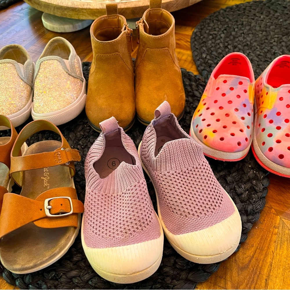 Cat & Jack Toddler girl shoes bundle